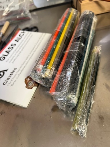 酸素発生器、酸素バーナーボロシリケイトガラス道具一式 工房全て