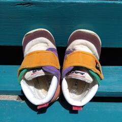 12.5cm　ミキハウスシューズ2足セットの画像