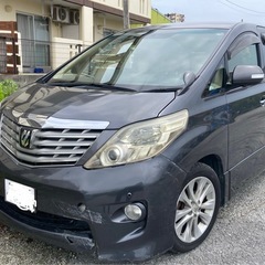 アルファード20系、事故の為激安販売します。　走行可能！　車検令...