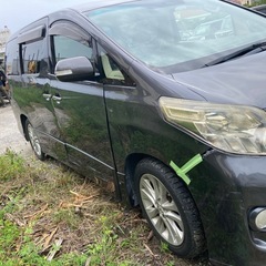 アルファード20系、事故の為激安販売します。　走行可能！　車検令和9年1月迄　両側電動スライドドア！の画像