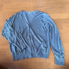 ユニクロ　アースカラー長袖カーディガンセット 6色　冷房対策 シネマクラブの画像