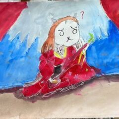 【アトリエべる 国立教室】絵の具の雨を降らせてみよう☔️🎨の画像