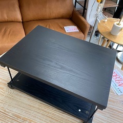 9776 テレビ台 TV台 家具 収納家具 ブラック 黒 キャスター付き 小さめ 軽量 幅555mm × 奥行390mm × 高さ300mmの画像