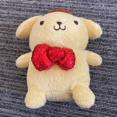 サンリオ ★ ポムポムプリン　ぬいぐるみ　希少の画像
