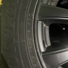 215/65R16タイヤ&ホイールセットの画像