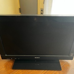SONY 26型液晶テレビ 録画・DVD・ブルーレイ
