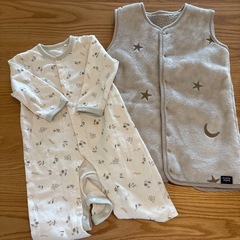 ベビー70サイズ　冬用スリーパー