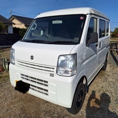 エブリー4WD‼️29年‼️車検付‼️インパネ5速‼️リフ…