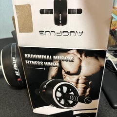 AUOPLUS 腹筋ローラー 膝マット付き アブホイール 静音 一輪 腹筋 トレーニング器具 筋トレグッズ エクササイズローラー 体幹 ストレッチ の画像