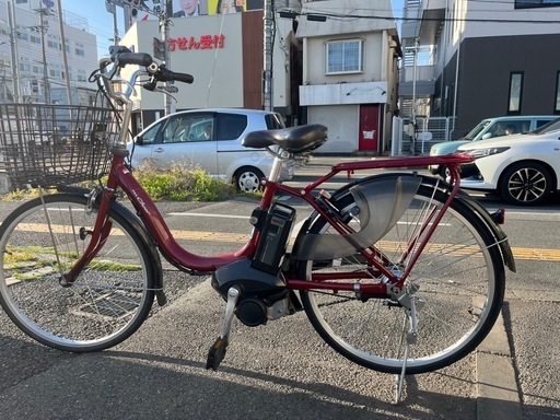 中古24インチYAMAHA電動アシスト自転車12.3Ah 大阪 (となりの樹