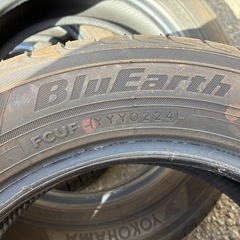ヨコハマ　ブルーアース　155/65/R13  2024年製　バリ山の画像