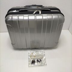 GRIFFIN LANDグリフィンランド スーツケース　機内持ち込み TSAロック キャリーケース メンズ　２輪　シルバー系  250508-2Tの画像