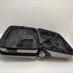 GRIFFIN LANDグリフィンランド スーツケース　機内持ち込み TSAロック キャリーケース メンズ　２輪　シルバー系  250508-2Tの画像