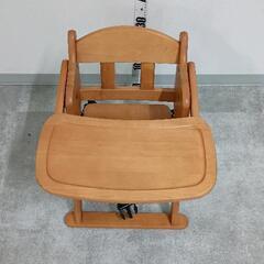 0508-046 ローチェア　ベビーチェア　木製　澤田木工所