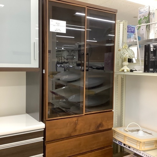 【お値下げしました！】河口木工 食器棚　入荷しました。