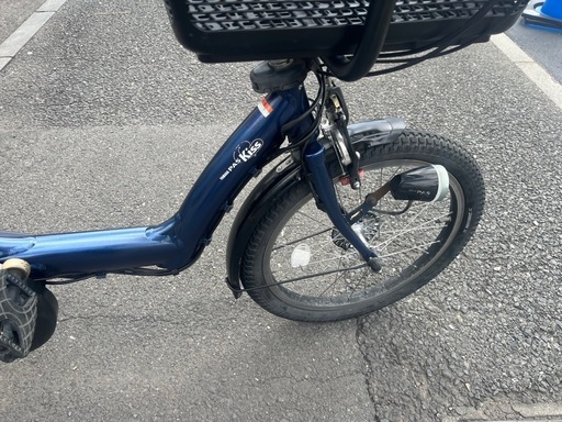 リユースのサカイ東金店 折りたたみ自転車 20インチ 青 ※ギア不良 TJ13474