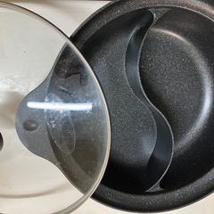 マルチテイスト二色鍋　分割鍋　28cmの画像