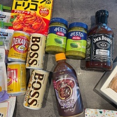 決まりました。　あげます　食品　おやつ　コーヒー　強力粉　スキムミルクの画像