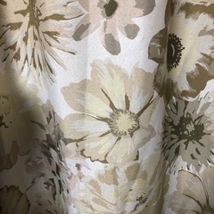 フランフランカーテン1枚178センチの画像