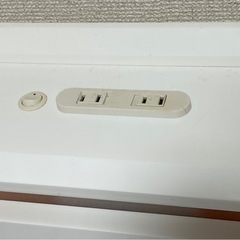 ベッドフレーム ニトリ 収納付き 約142x210の画像