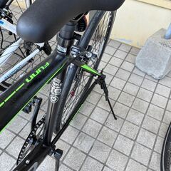 🏍新品未使用品/21テクノロジー/ロードバイク🏍ASX24L4593/1年間メーカー保証付き/ブラック/グリーン/No.679の画像