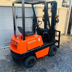 TOYOTA フォークリフト 0.9t   揚高 3m❗️ 延長ツメ付き❗️ トヨタ 2FGL9の画像