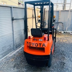 TOYOTA フォークリフト 0.9t   揚高 3m❗️ 延長ツメ付き❗️ トヨタ 2FGL9の画像