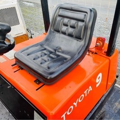 TOYOTA フォークリフト 0.9t   揚高 3m❗️ 延長ツメ付き❗️ トヨタ 2FGL9の画像