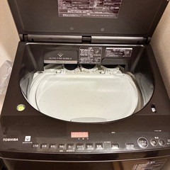値下げ]【美品】TOSHIBA 10kg 洗濯機 AW-10VH1（T） 引き取り