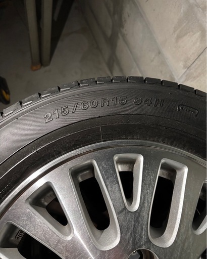 トヨタ 17クラウン 純正15インチホイール