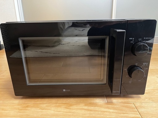 ニトリ電子レンジ50Hz 2024年製