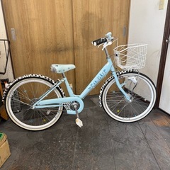中古車　子供用自転車　SPICEUP　22インチ　LEDオートラ...
