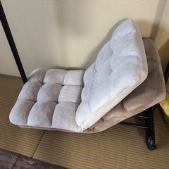 座椅子 2個の画像