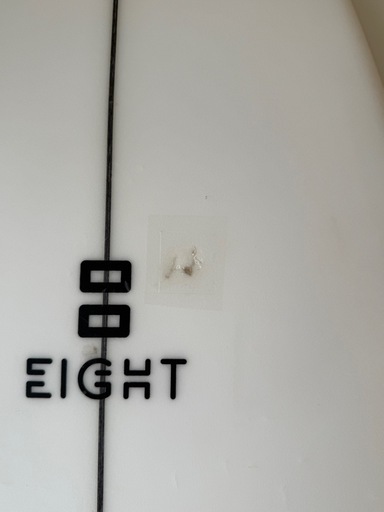 EIGHT サーフボード 6'8（ホワイト）をお譲りします！✨