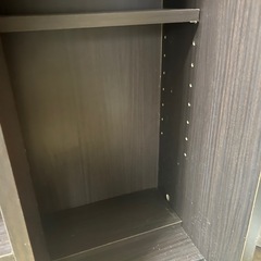 ニトリ　コミック本棚　本棚　スライド本棚　ブラウンの画像