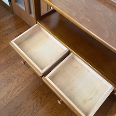 【カリモク】木製キャビネットの画像