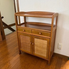 【カリモク】木製キャビネット