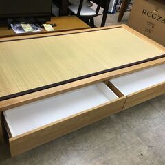 たたみベッド　引き出し付き　シングルサイズの画像