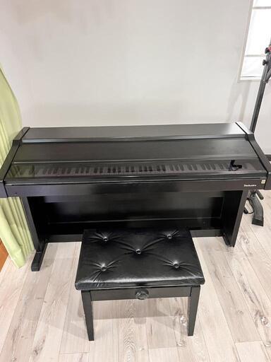 更に値下げ！】Technics デジタルピアノ 88鍵 黒 椅子付き