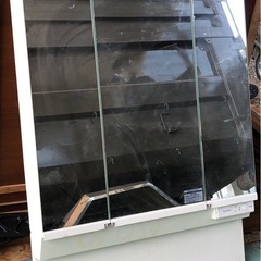 洗面ミラーキャビネット　洗面台ミラーの画像