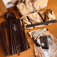 キャンプ　テント　
テンマクデザイン　サーカスtc コンフォートソロ　セットの画像