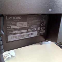 ★ジモティ割あり★ Lenovo Think Vision PCモニター　43.4インチ ゲーミングモニター P44ｗ-10  19年製 新品参考価格129,800円 動作確認／クリーニング済み TK5161【リユースのサカイつくば店】の画像
