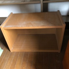 カラーボックス　テレビ台？　横置き1段
