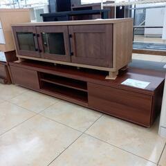 ★ジモティ割あり★  テレビ台 木目 H28.5×D39×W15...