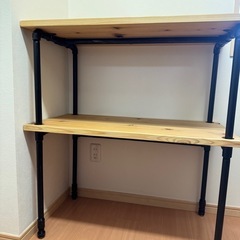コメントください！超便利あなただけの多目的2段ラックを作成します　ハンドメイドの画像