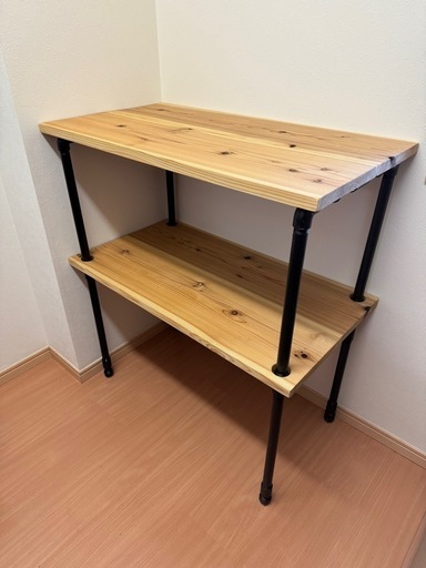 コメントください！超便利あなただけの多目的2段ラックを作成します　ハンドメイド