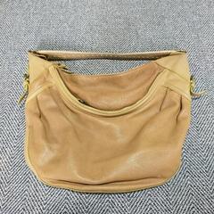 Theory☆セオリー　ショルダーバッグ　ベージュ★本革の画像