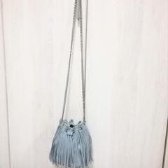 美品。STELLA McCartney　ファラベラ　フリンジ巾着...