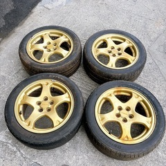 ▫️厚木市下荻野付近▫️希少 スバル　GC8純正 ホイール