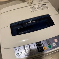 洗濯機の画像